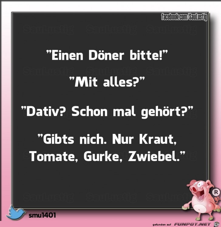  Einen Doener bitte