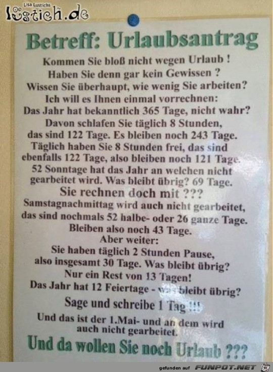 urlaubsantrag urlaubsantrag
