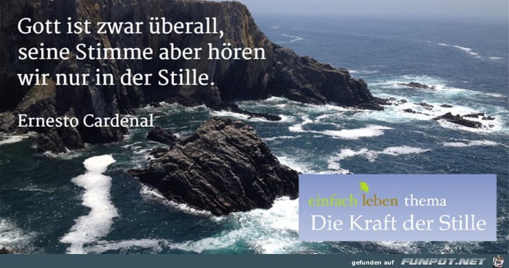 Die Kraft der Stille