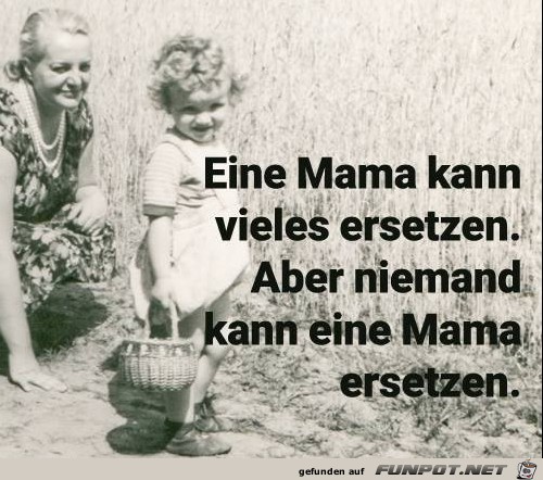 Eine Mama