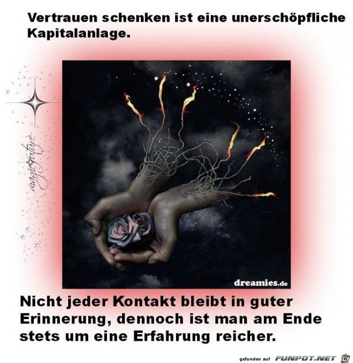 vertrauen schenken vertrauen schenken