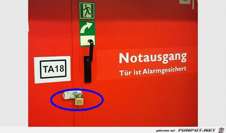 Das kommt nicht gut im Notfall Das kommt nicht gut im Notfall