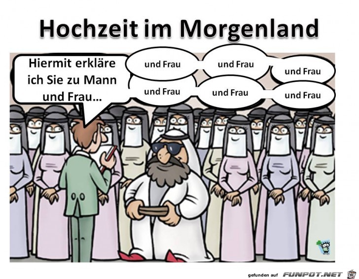 Hochzeit im Morgenland