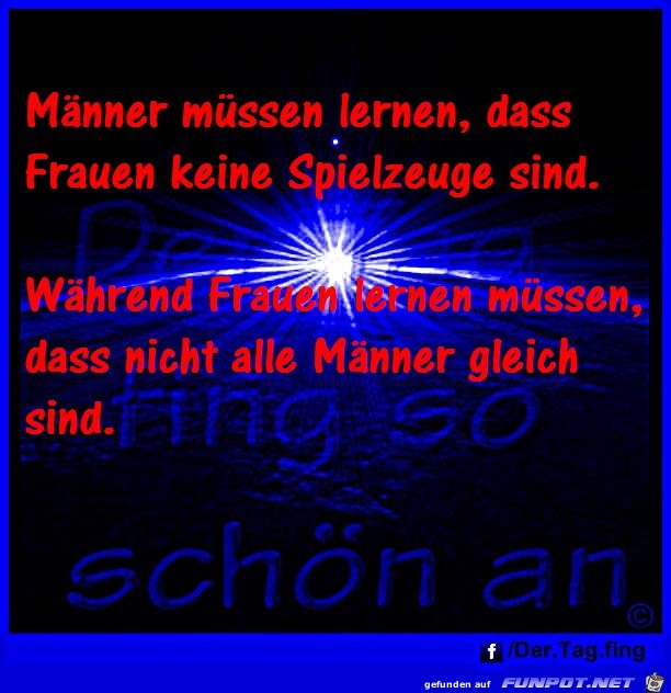 Männer müssen lernen... Männer müssen lernen...