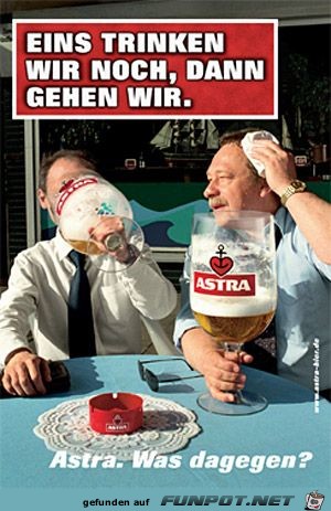 das nenne ich mal eine gelungene Bierwerbung