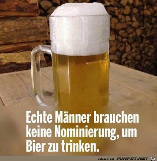 Echte Maenner brauchen