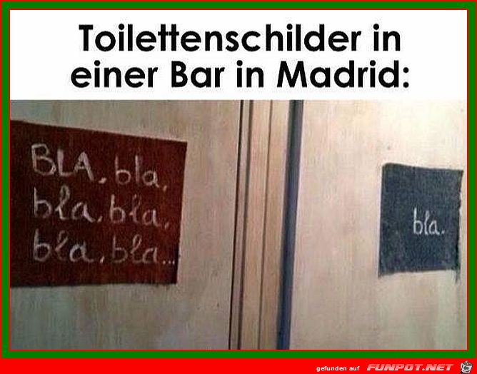 WC-Schild WC-Schild