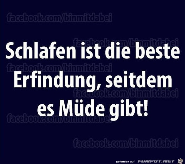 schlafen schlafen