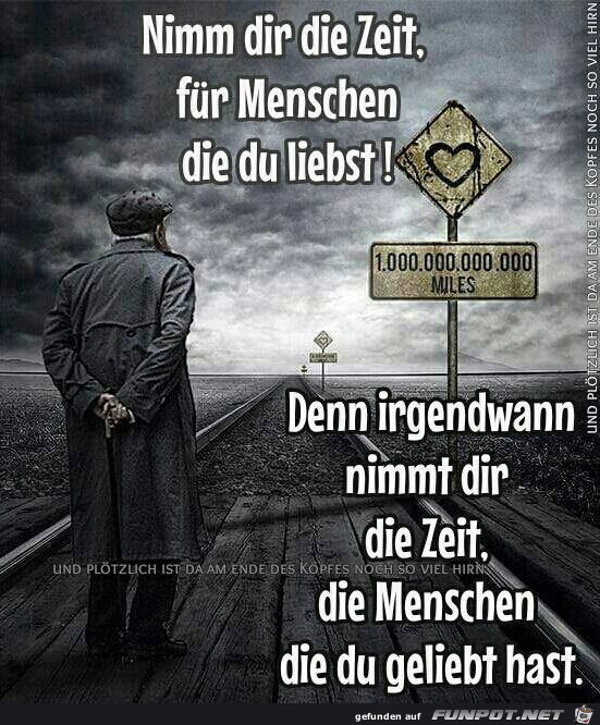 Nimm dir Zeit