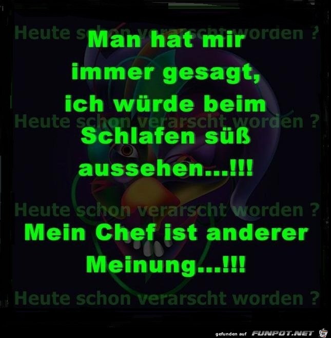 beim Schlafen beim Schlafen