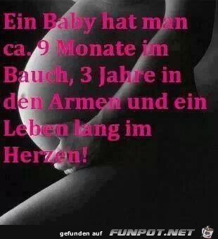 Ein Baby hat man...