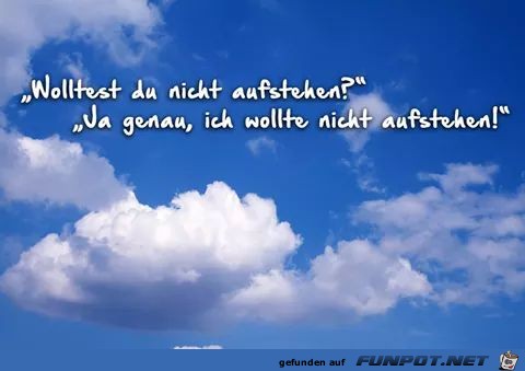 Aufstehen Aufstehen