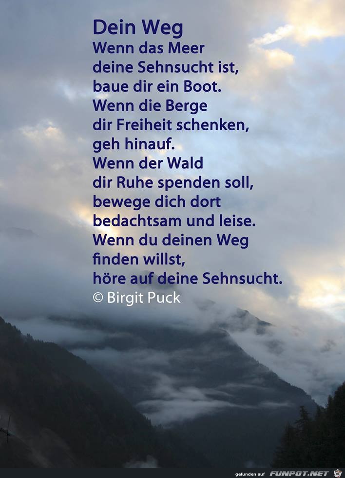 Dein Weg... Dein Weg...