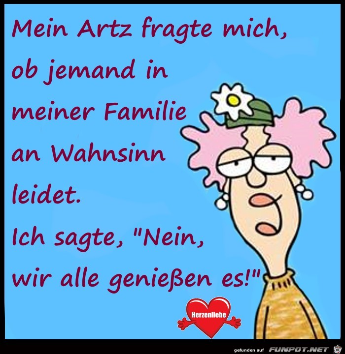 Mein Artz fragte mich Mein Artz fragte mich