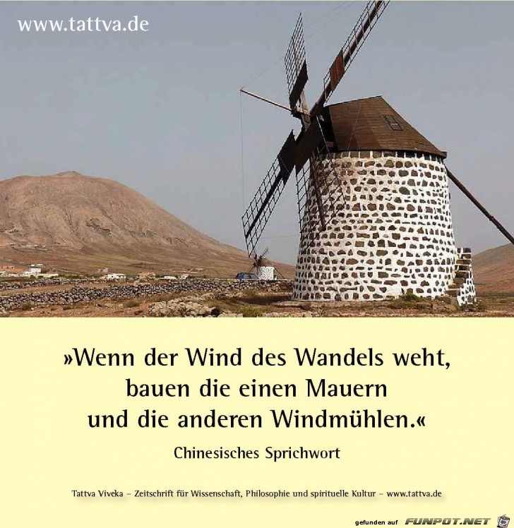 Wenn der Wind des Wandels weht