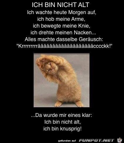 nicht alt nicht alt