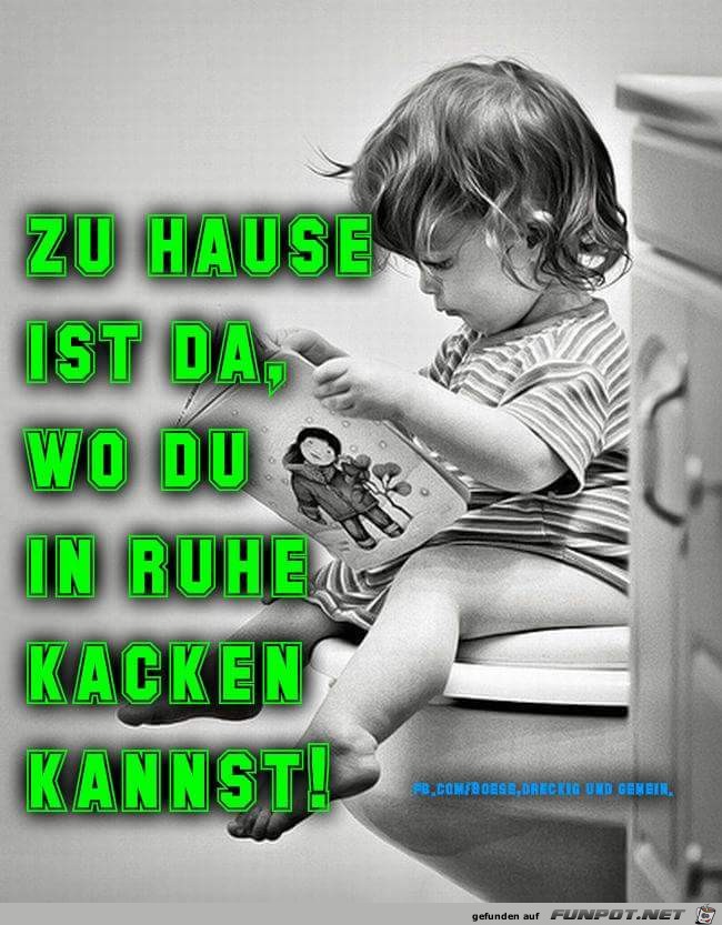 Zuhause ist 