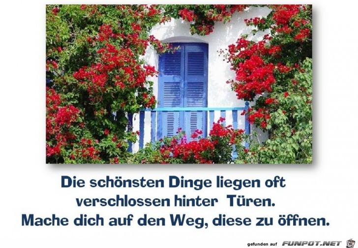 Die schönsten Dinge liegen oft... Die schönsten Dinge liegen oft...