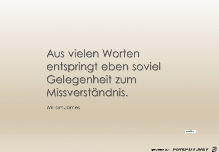 Aus vielen Worten