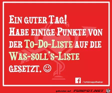 To do Liste To do Liste