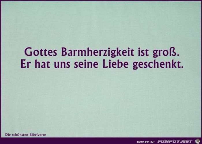 Gottes Barmherzigkeit Gottes Barmherzigkeit