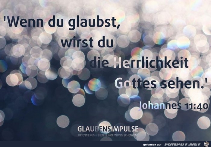 Johannes 11 40 Johannes 11 40