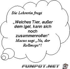 Die Lehrerin fragt... Die Lehrerin fragt...
