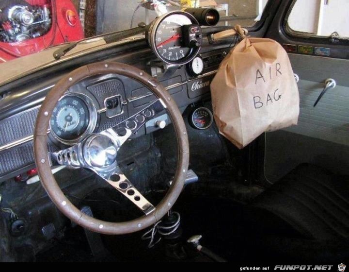 Airbag Nachruestung VW Kaefer Airbag Nachruestung VW Kaefer