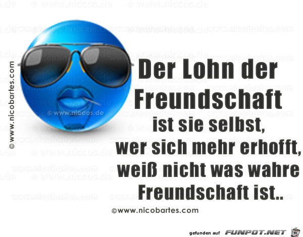 Der Lohn der Freundschaft