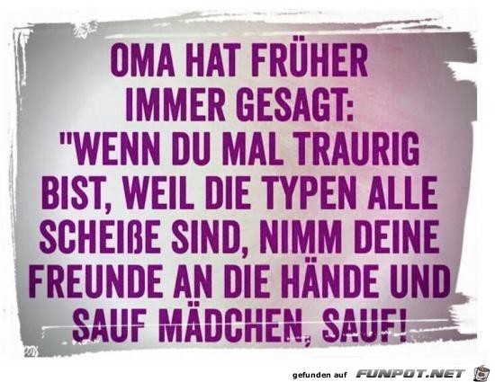 Oma hat gesagt Oma hat gesagt