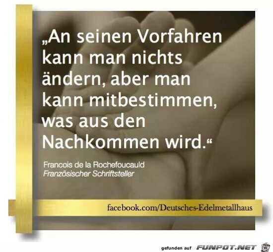 An seinen Vorfahren An seinen Vorfahren