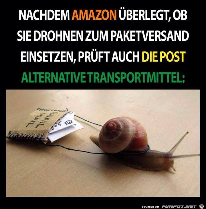 Alternative Transportmittel