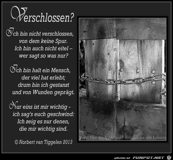 verschlossen verschlossen