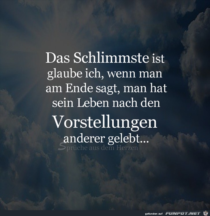 Das schlimmste ist