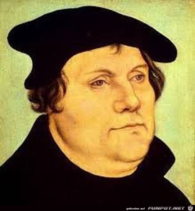 Martin Luther - Gemaelde von Lucas Cranach
