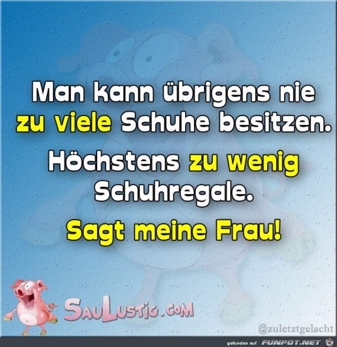 Zu viele Schuhe Zu viele Schuhe