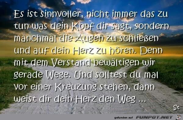 Es ist sinnvoller... Es ist sinnvoller...