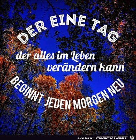 Der eine Tag