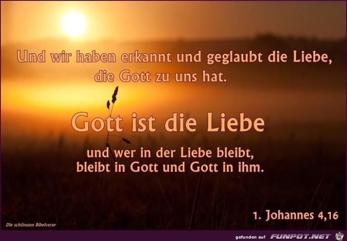 1 Joh 4 16 1 Joh 4 16