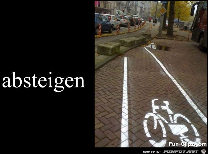 absteigen absteigen