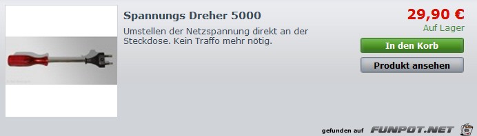 Spannungsdreher Spannungsdreher