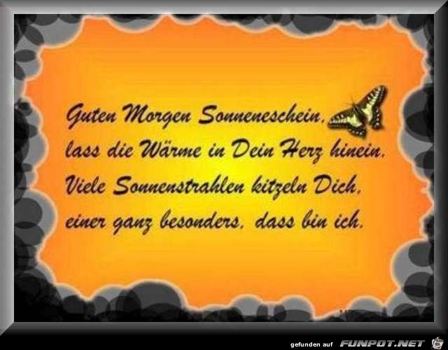 Sonnenschein Sonnenschein
