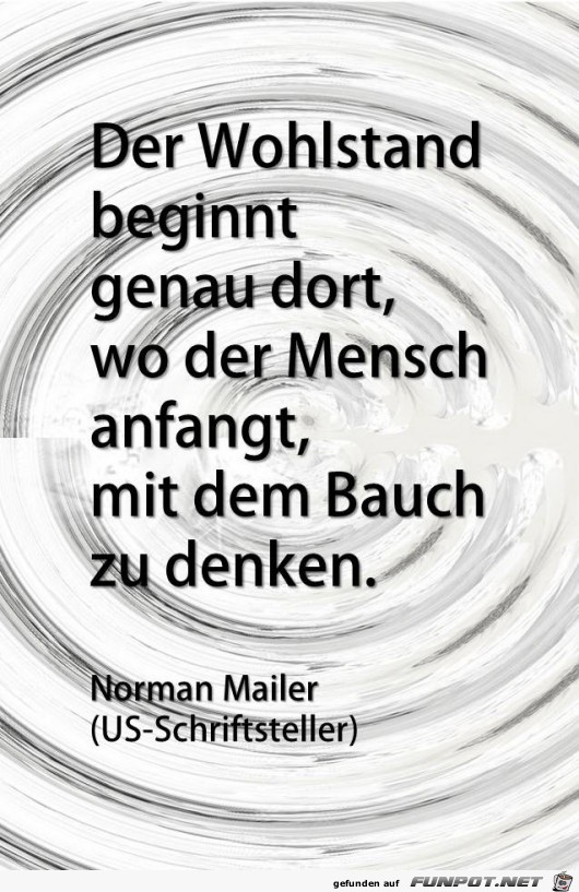 der Wohlstand beginnt genau dort... der Wohlstand beginnt genau dort...