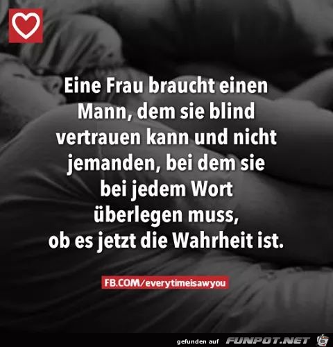 eine frau braucht