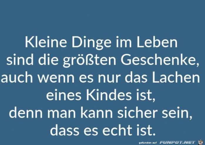 kleine dinge