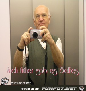 Auch frueher gab es Selfies Auch frueher gab es Selfies
