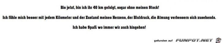 Laufen ohne Gehilfe Laufen ohne Gehilfe