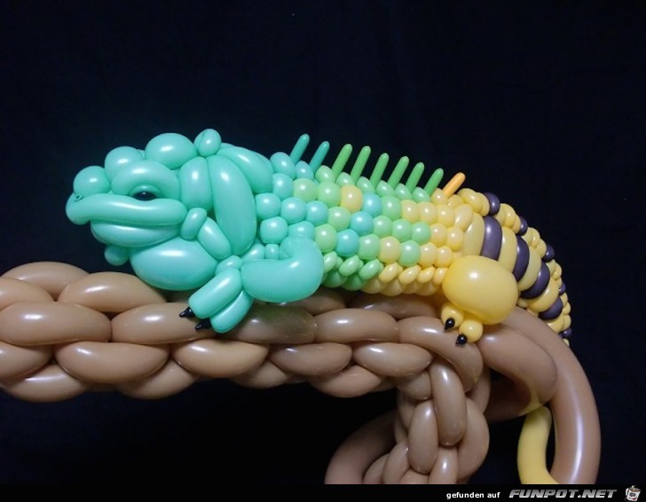 Tierische Kunstwerke aus Luftballons 6 Tierische Kunstwerke aus Luftballons 6