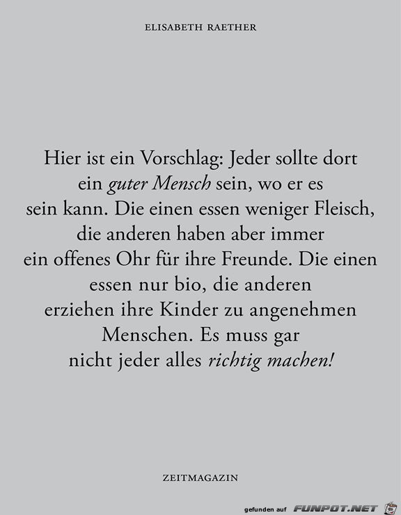 vorschlag vorschlag