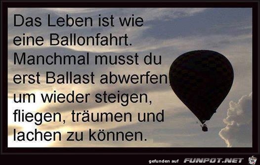 Ballonfahrt